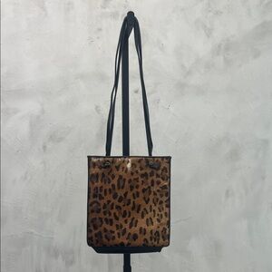 Vintage Holt Renfrew Leather and Pony Hair Tote